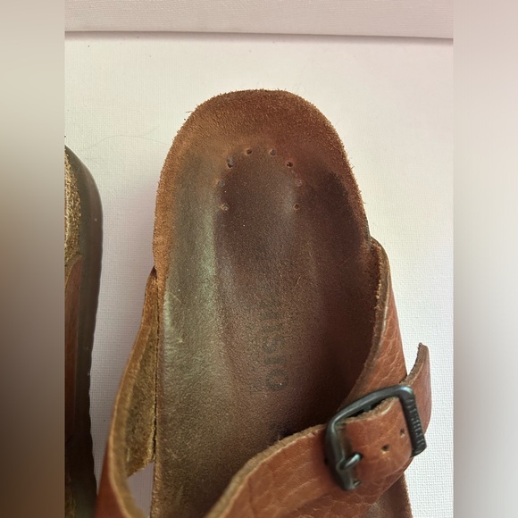 Women’s Brown Leather Mephisto Sandals Size 38 - Picture 10 of 12
